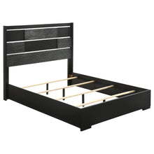 Load image into Gallery viewer, Blacktoft Queen Panel Bed Black image
