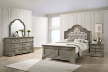 Load image into Gallery viewer, Manchester Bedroom Set with Upholstered Arched Headboard Wheat
