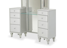 Load image into Gallery viewer, Melrose Plaza Upholstered Vanity in Dove image
