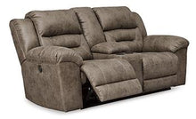 Load image into Gallery viewer, Stoneland Power Reclining Loveseat with Console
