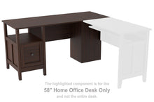 Load image into Gallery viewer, Camiburg 2-Piece Home Office Desk
