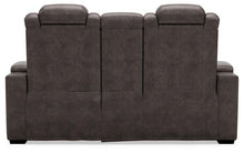 Load image into Gallery viewer, HyllMont Power Reclining Loveseat with Console
