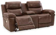 Load image into Gallery viewer, Edmar Power Reclining Loveseat with Console
