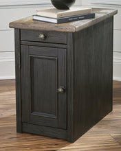 Load image into Gallery viewer, Tyler Creek Chairside End Table with USB Ports &amp; Outlets
