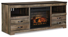 Load image into Gallery viewer, Trinell 63&quot; TV Stand with Electric Fireplace
