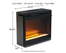 Load image into Gallery viewer, Wynnlow 63&quot; TV Stand with Electric Fireplace
