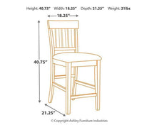 Load image into Gallery viewer, Ralene Counter Height Bar Stool
