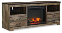 Load image into Gallery viewer, Trinell 63&quot; TV Stand with Electric Fireplace
