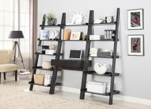 Load image into Gallery viewer, Colella 5-shelf Ladder Bookcase Cappuccino
