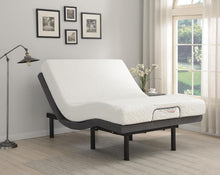 Load image into Gallery viewer, Clara Queen Adjustable Bed Base Grey and Black
