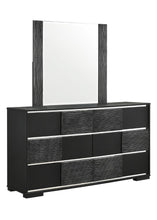 Load image into Gallery viewer, Blacktoft Rectangle Dresser Mirror Black
