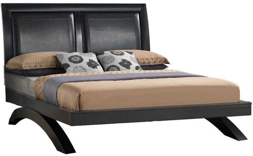 Crown Mark Furniture Galinda King Arch Bed in Black image