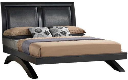 Crown Mark Furniture Galinda Queen Arch Bed in Black image