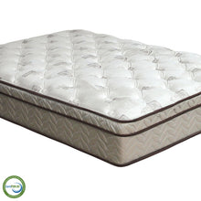 Load image into Gallery viewer, Lilium White/Brown 13&quot; Euro Pillow Top Mattress, Twin image
