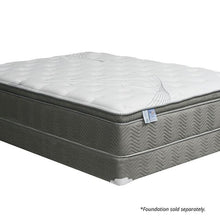 Load image into Gallery viewer, STORMIN White/Gray 13&quot; Euro Pillow Top Mattress, Cal.King image
