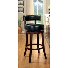 Load image into Gallery viewer, SHIRLEY Dark Oak/Black 29&quot; Bar Stool
