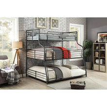 Load image into Gallery viewer, Olga III Sand Black Twin/Full/Queen Bunk Bed
