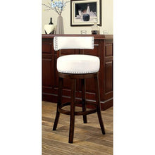 Load image into Gallery viewer, SHIRLEY Dark Oak/White 24&quot; Bar Stool
