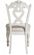 Load image into Gallery viewer, Cinderella Chair in Antique White with Grey Rub-Through 1386NW-11C
