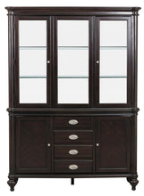 Load image into Gallery viewer, Marston Buffet with Hutch in Dark Cherry 2615DC-50-55
