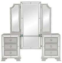 Load image into Gallery viewer, Avondale Vanity Dresser with Mirror in Silver 1646-15 image
