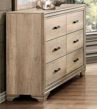 Load image into Gallery viewer, Lonan 6 Drawer Dresser in Natural 1955-5 image
