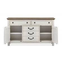 Load image into Gallery viewer, Magnussen Furniture Bellevue Manor Buffet in White Weathered Shutter
