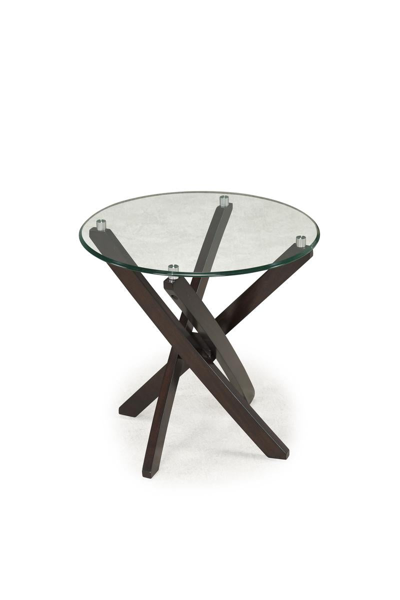 Magnussen Furniture Xenia Round End Table in Espresso T2184-05 image