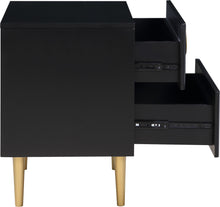 Load image into Gallery viewer, Zayne Black Night Stand
