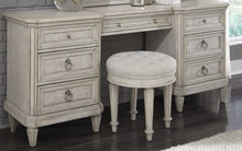 Load image into Gallery viewer, Pulaski Campbell Street 7 Drawer Vanity in Vanilla Cream
