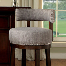 Load image into Gallery viewer, LYNSEY Dark Oak/Light Gray 29&quot; Bar Stool image
