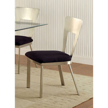 Load image into Gallery viewer, NOVA Silver/Black Side Chair (2/CTN) image
