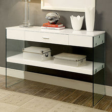 Load image into Gallery viewer, Raya White Sofa Table, White image
