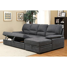 Load image into Gallery viewer, ALCESTER Graphite Sectional w/ Sleeper, Graphite
