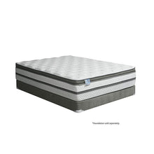 Load image into Gallery viewer, SIDDALEE White/Gray 16&quot; Euro Pillow Top Mattress, Queen
