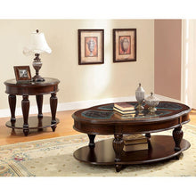 Load image into Gallery viewer, Centinel Dark Cherry End Table
