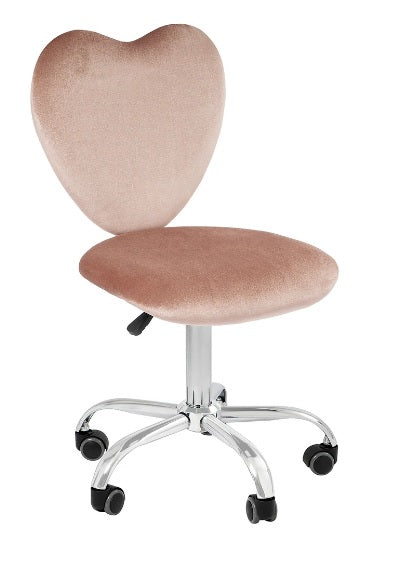 HEART SWIVEL VANITY CHAIR