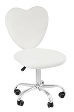 Load image into Gallery viewer, HEART SWIVEL VANITY CHAIR
